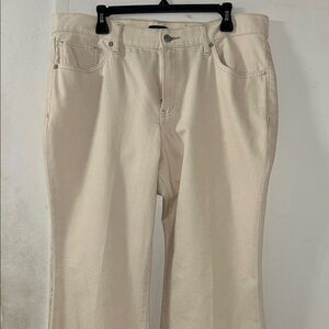 Express Beige Denim Pants